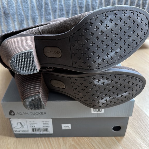 Adam tucker brown suede boots - Picture 2 of 4